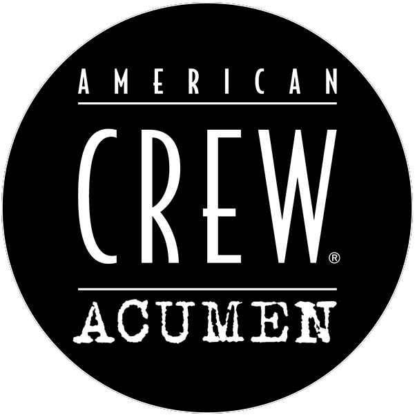Logo American Crew Acumen in Zwarte Circle kopie